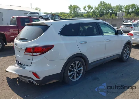 2018 Hyundai Santa Fe Se from USA, damaged, VIN KM8SNDHF2JU265115